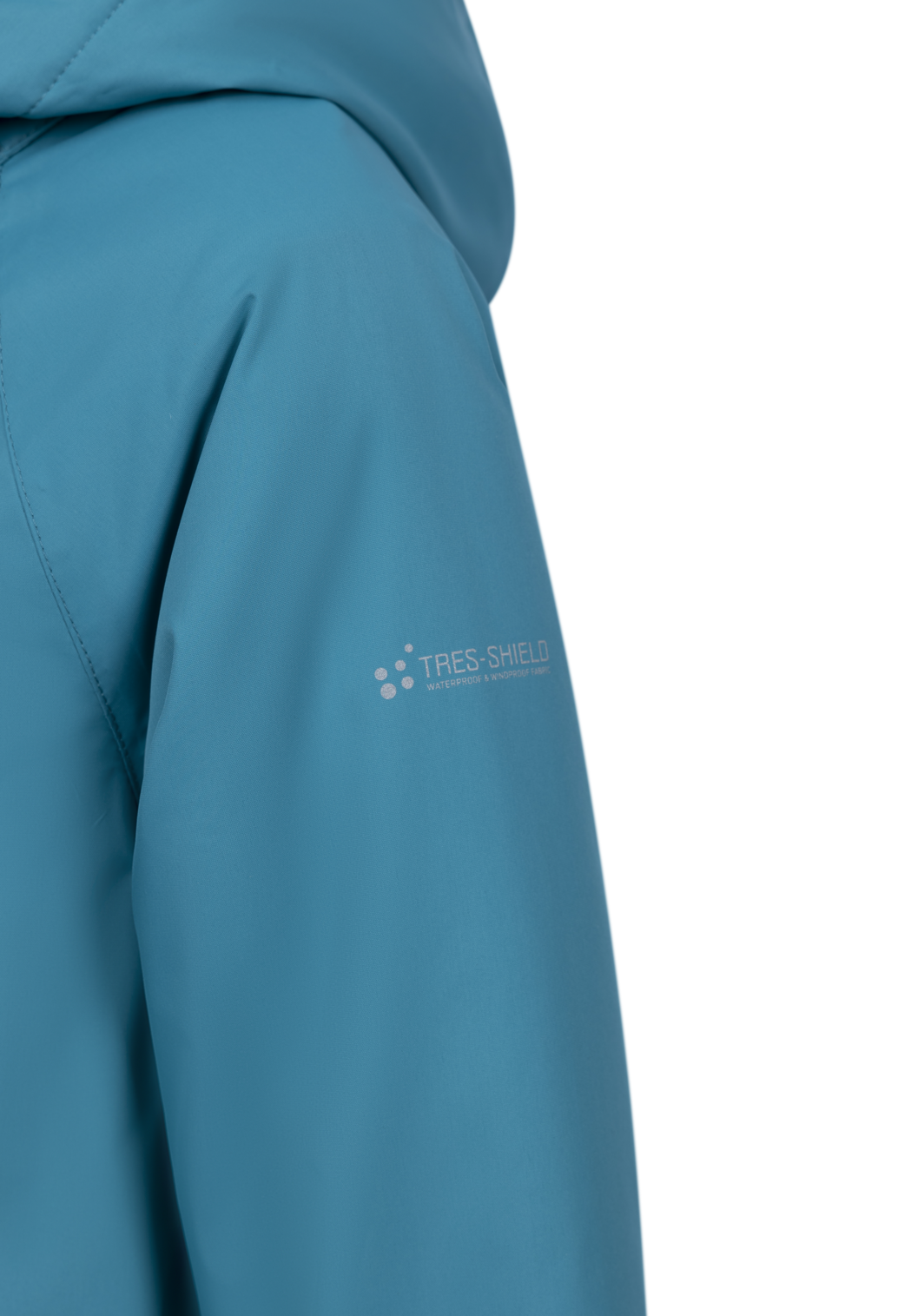 Trespass Roselettie - Female Rain Jacket Light Teal 11/12