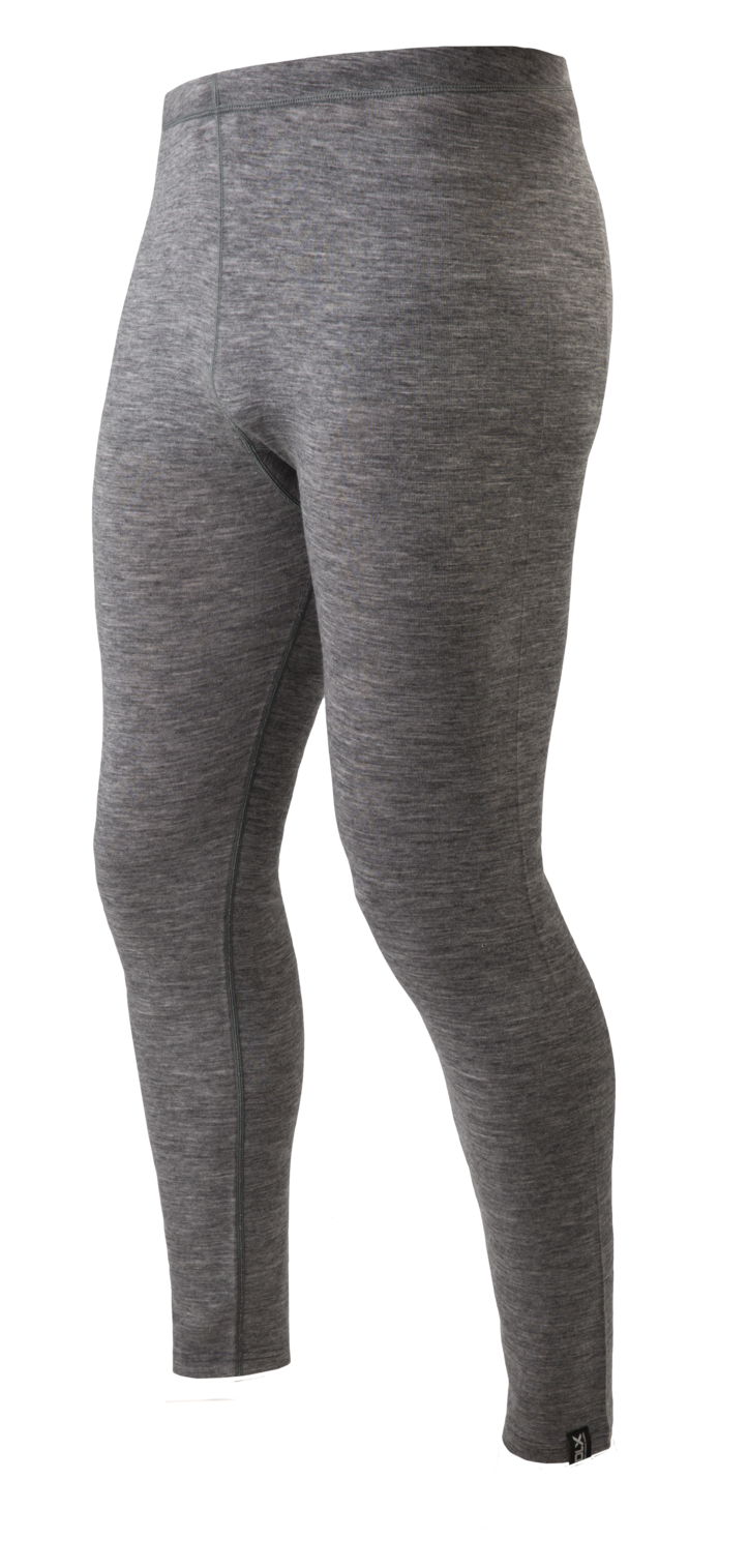 Dlx Fitchner - Muž Dlx Merino Base Layer Trs Dark Grey Marl