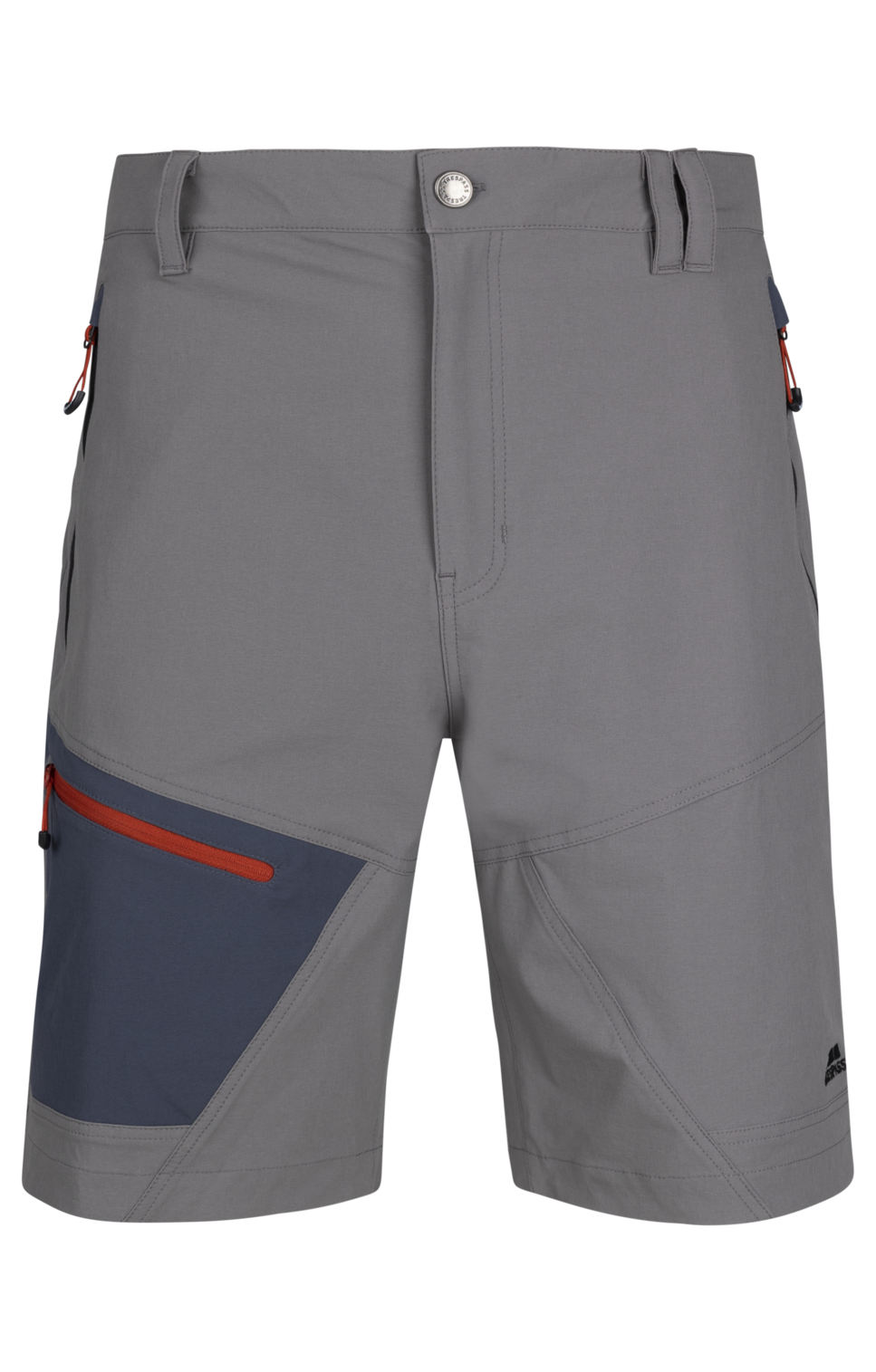 Trespass Daars- Mandlige Adventure Shorts Storm Grey