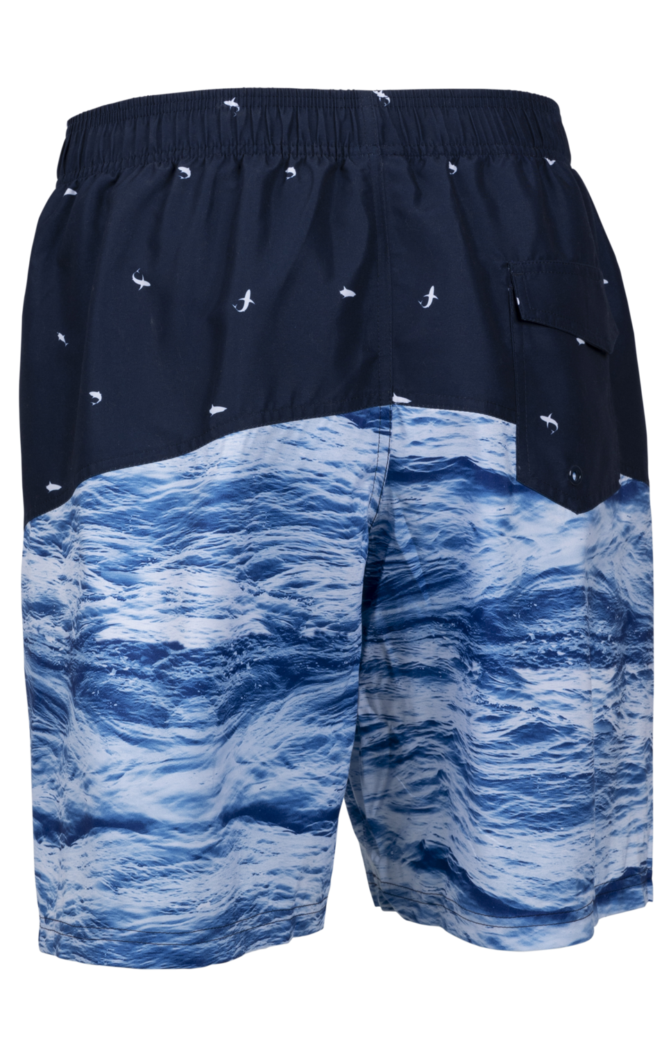 Trespass Orman - Short de baie pentru bărbați, bleumarin