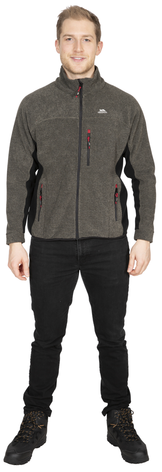 Trespass Jynx - Fleece masculin At300 Olive Stripe