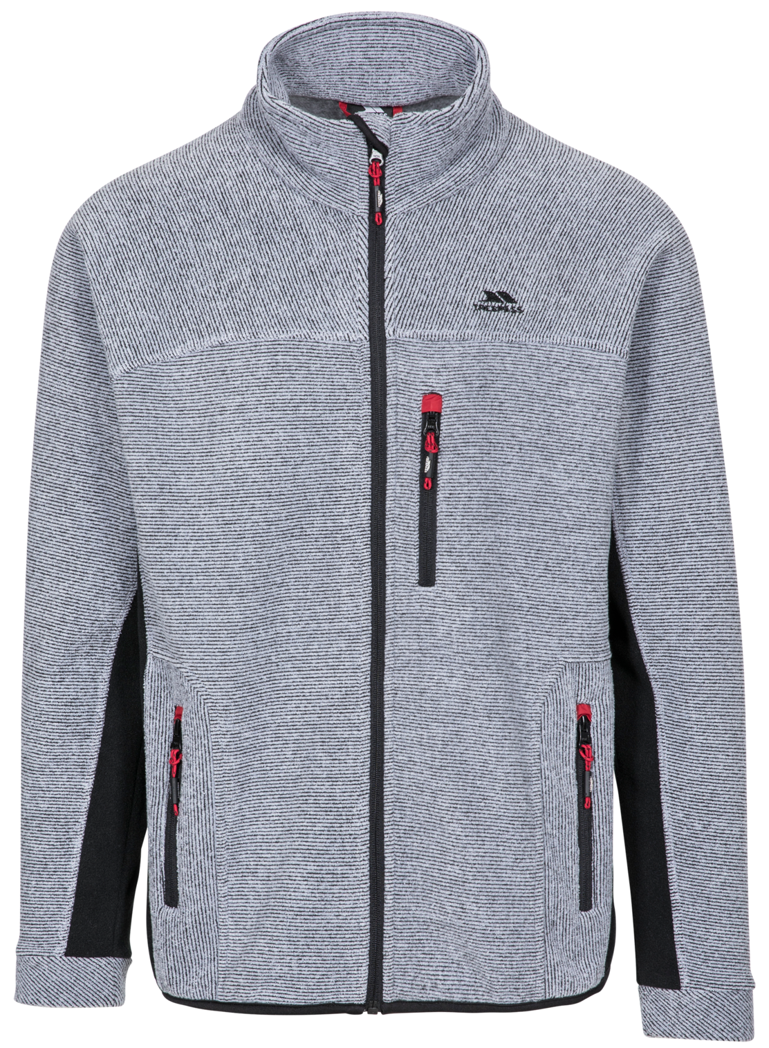 Trespass Jynx - Male Fleece At300 Platinum Stripe