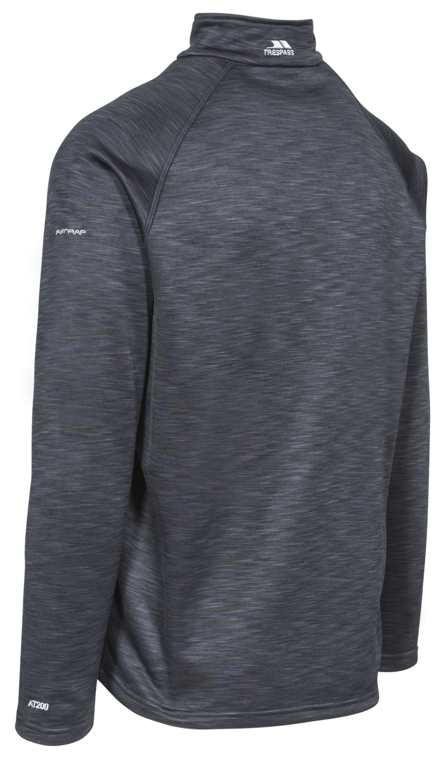 Trespass Collins - Male Active Fleece At200 Black Marl