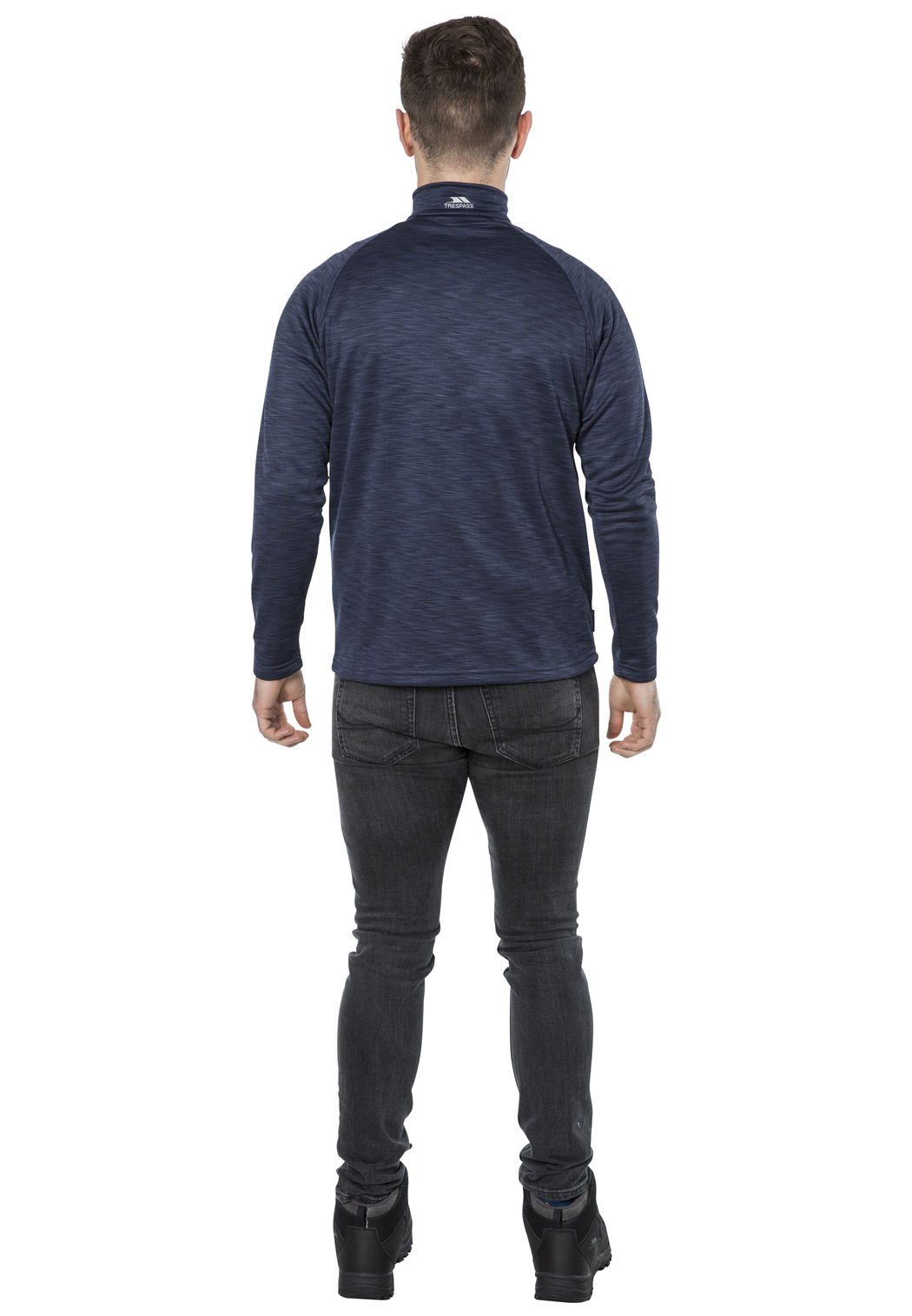 Trespass Collins - Aktiv fleece manlig At200 Navy Marl
