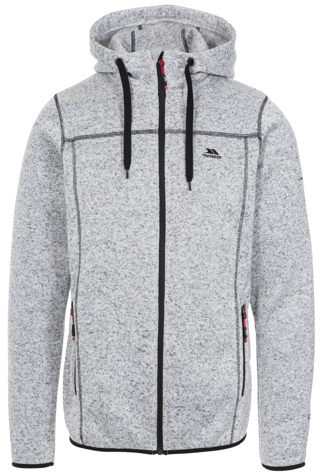 Trespass Odeno B - Male Fleece At300 Ghost Marl