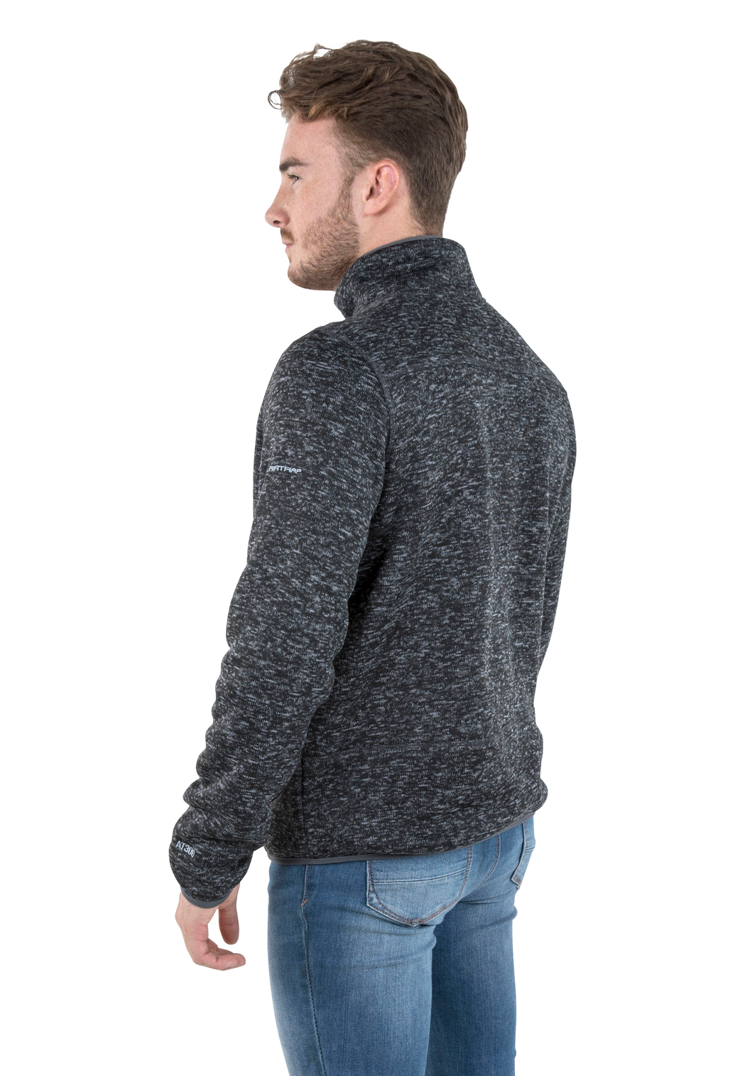 Trespass Bingham - Male Fleece At300 Black Marl