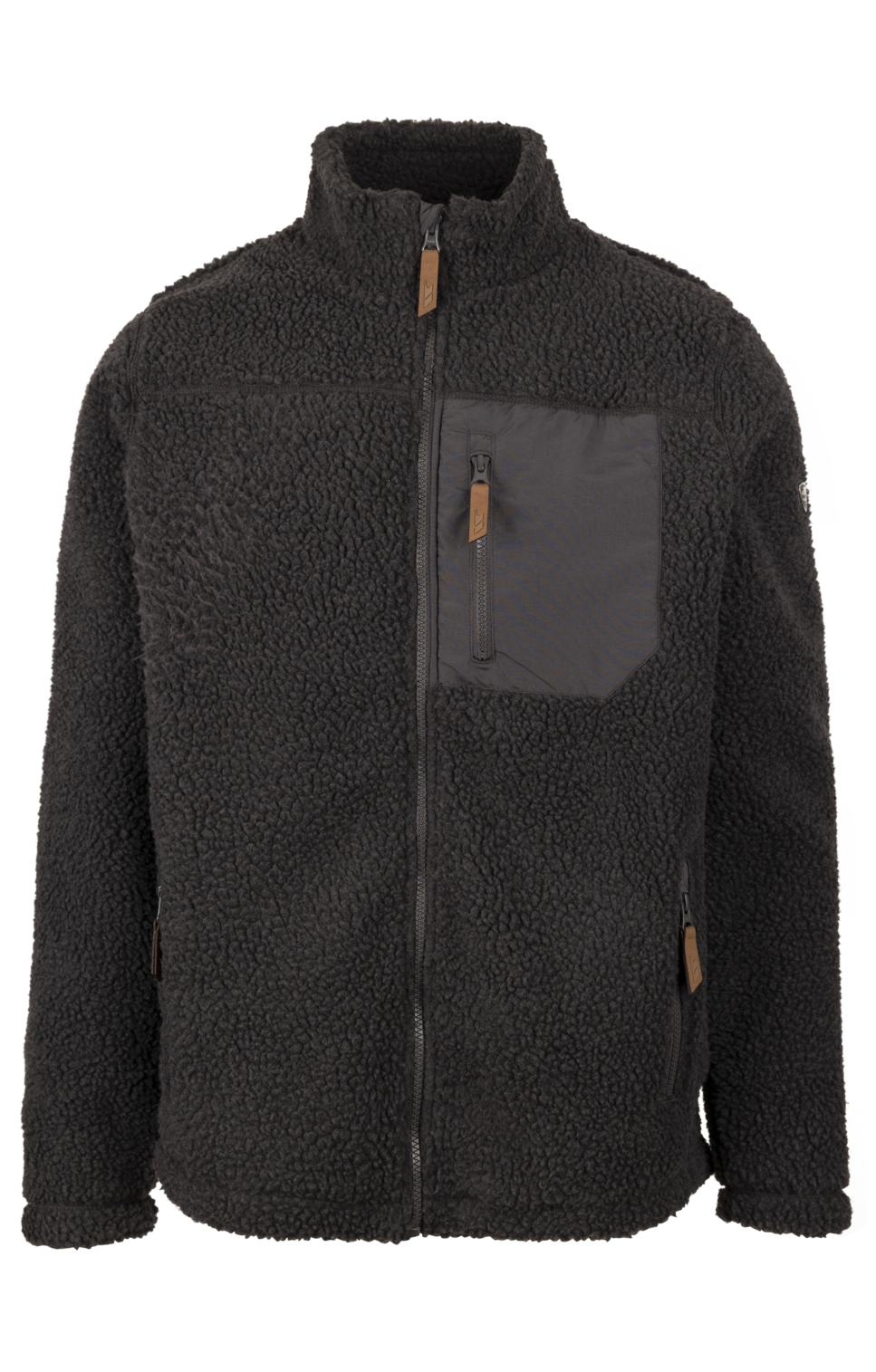 Trespass Buck B - Male Fleece At300 Dark Grey