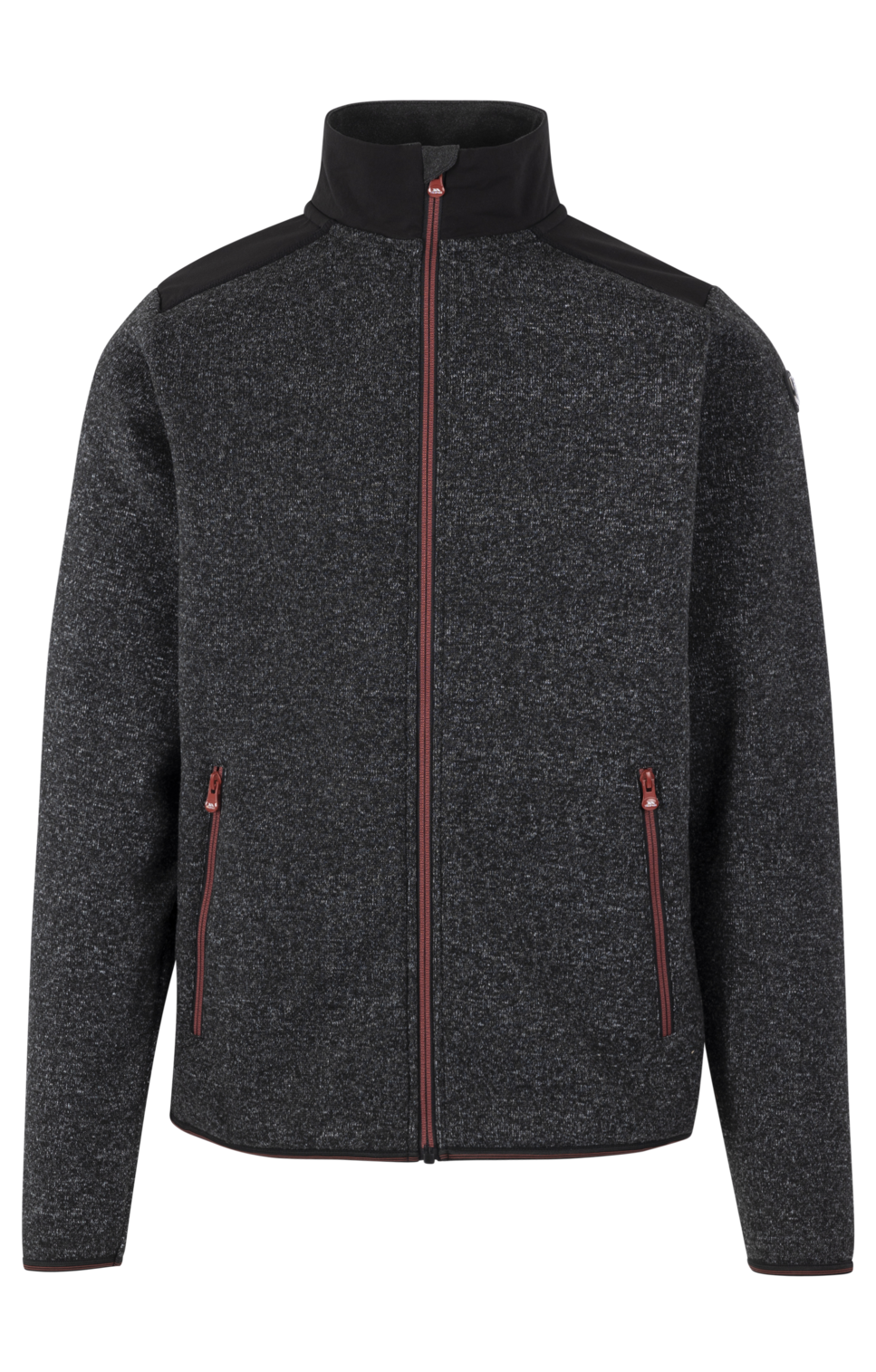 Trespass Cossal- Male Fleece At200 Black Marl