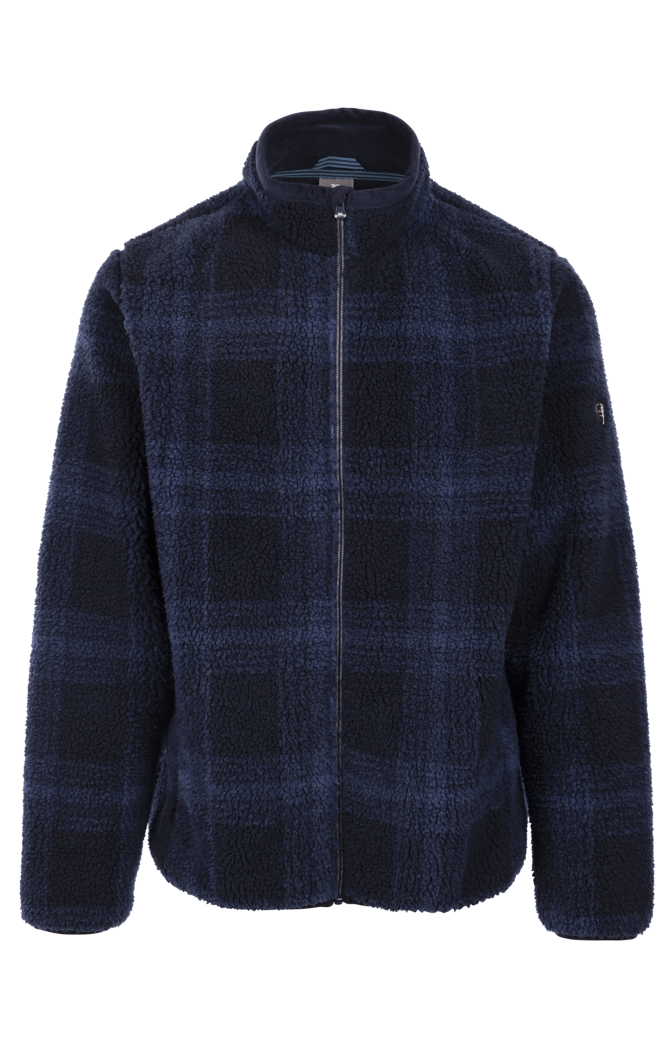 Trespass Epperstone- Male Fleece At400 Navy Check