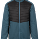 Trespass Hanlonton - Male Hybrid Fleece Jacket At200 Bondi Blue