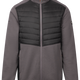 Trespass Hanlonton - Male Hybrid Fleece Jacket At200 Mid Grey