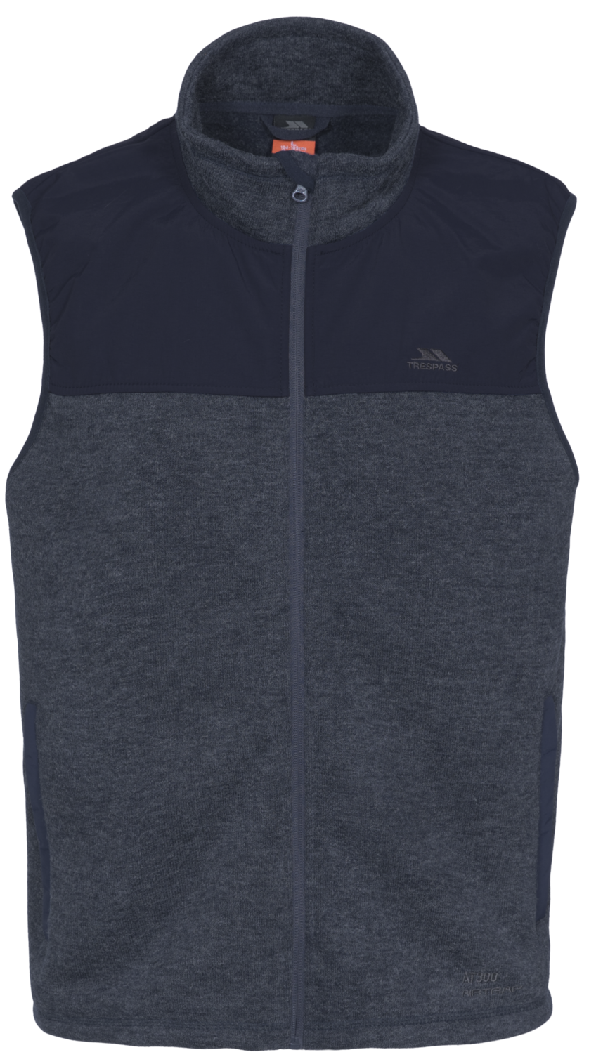 Trespass Leafminer – Herren-Fleeceweste At300 Navy Melange