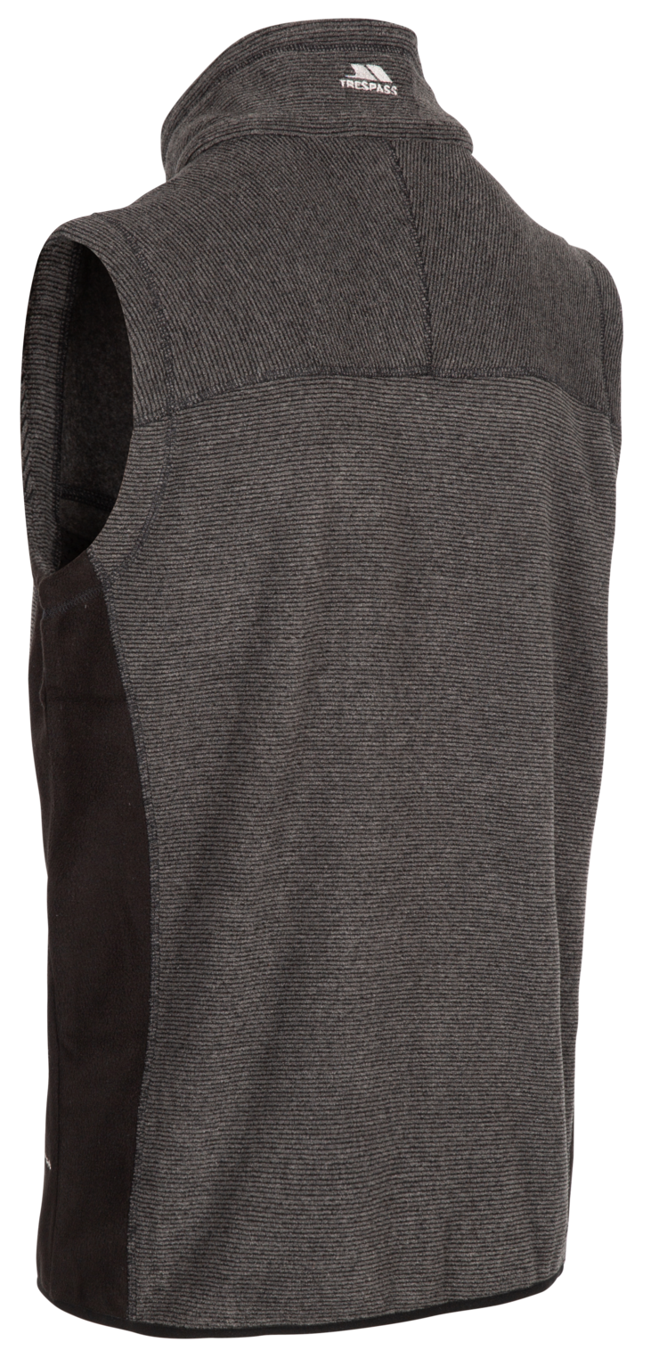 Trespass Jynxless – Herren-Fleeceweste At300 Schwarz