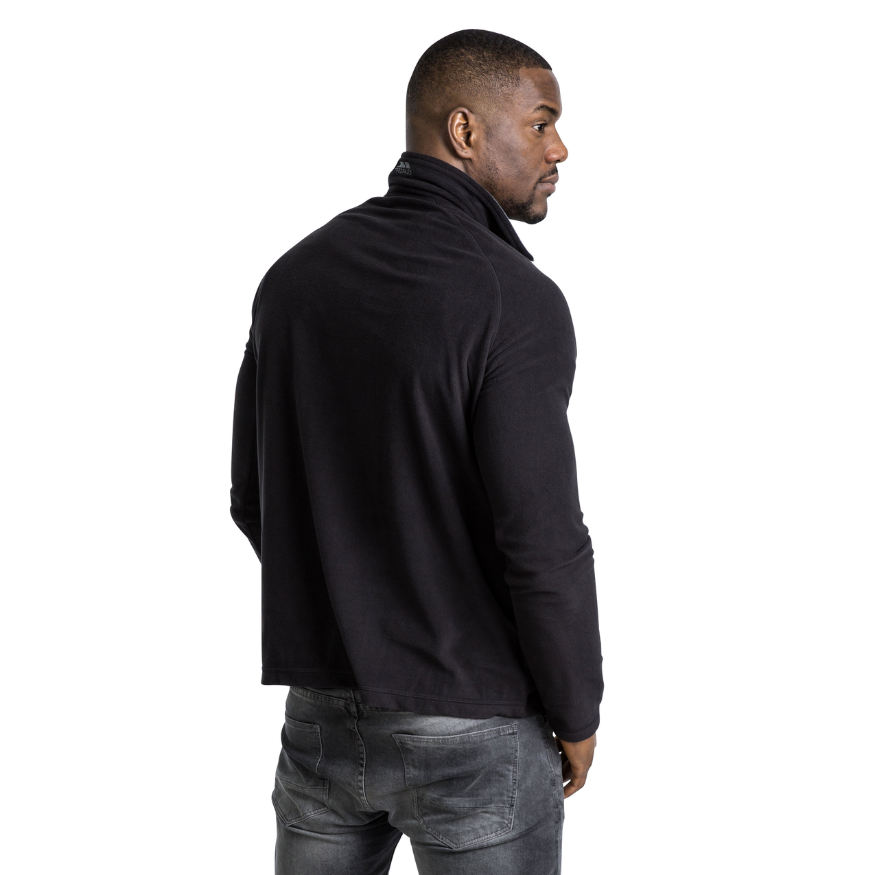 Trespass Blackford - Male Microfleece At100 Black