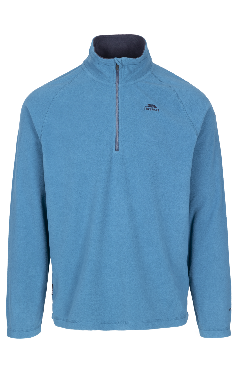 Trespass Blackford - Male Microfleece At100 Bondi Blue