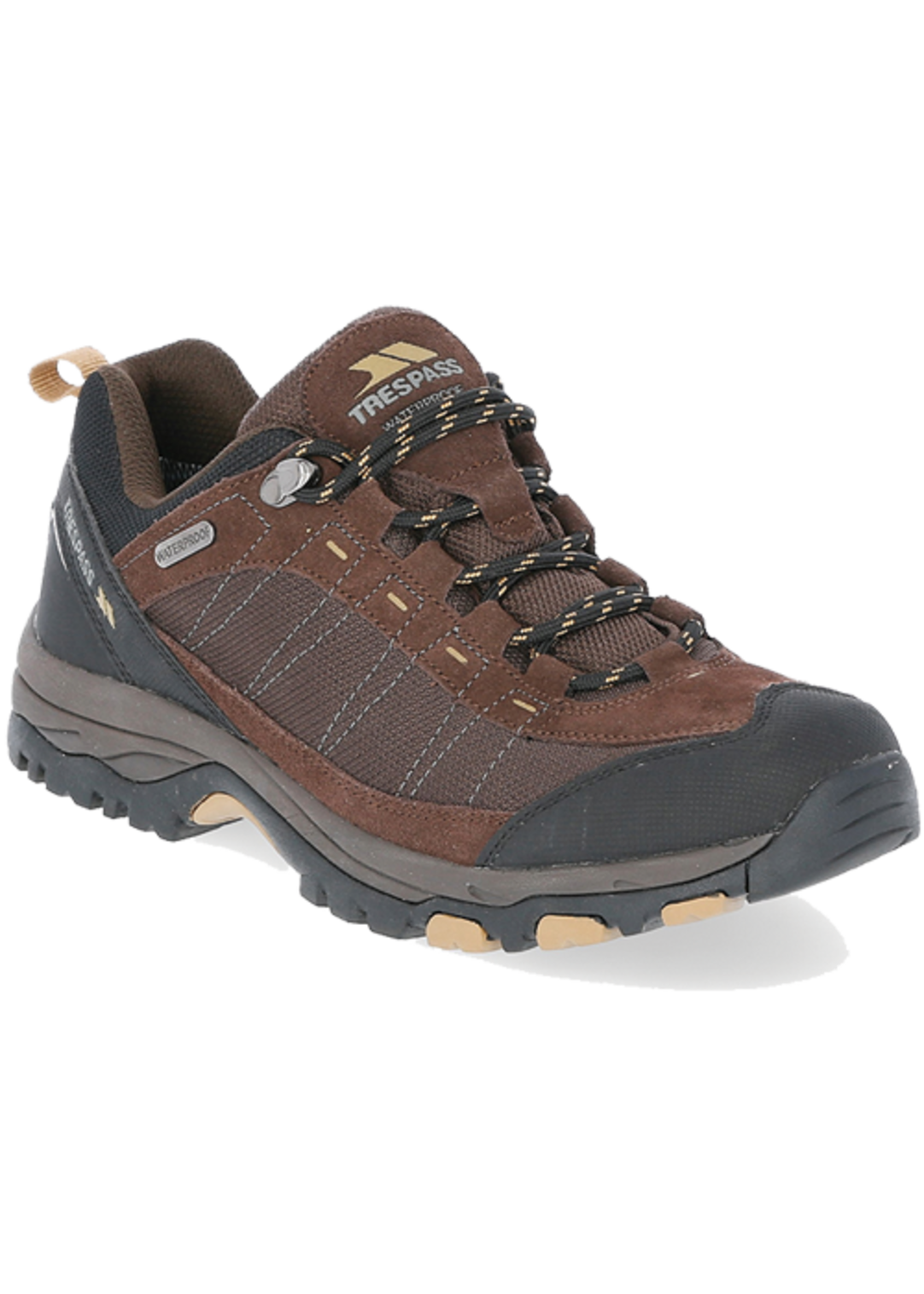 Trespass Scarp B - Male Technical Trainer Dark Brown