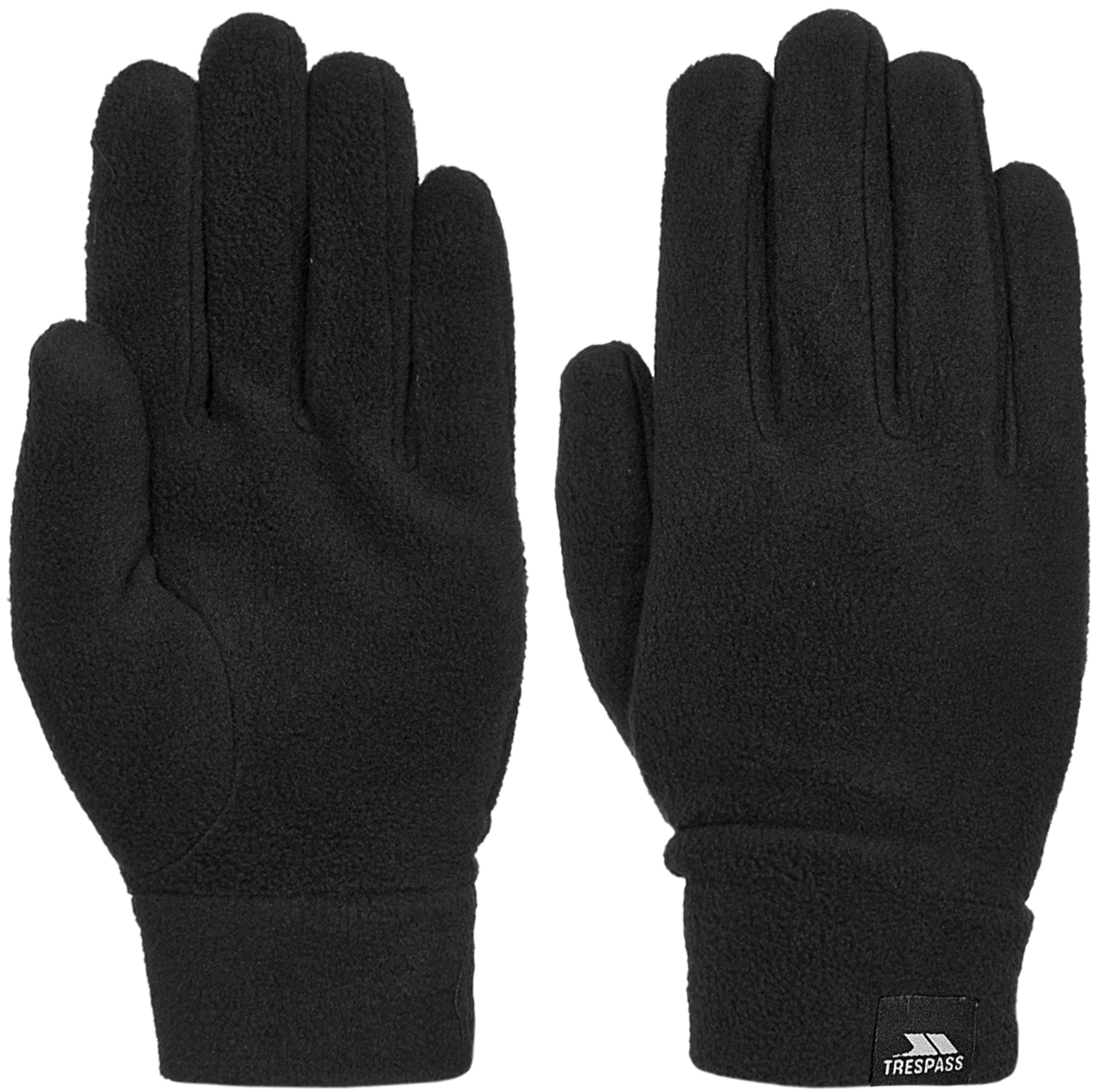Trespass Gaunt Ii - Male Fleece Glove Black