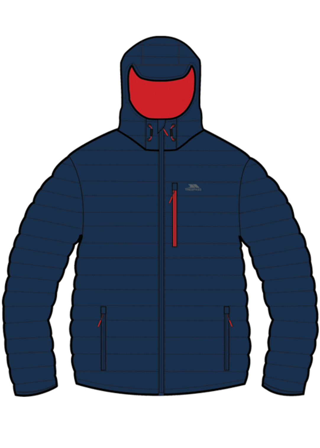 Trespass Mikail - Male Casual Jacket Navy
