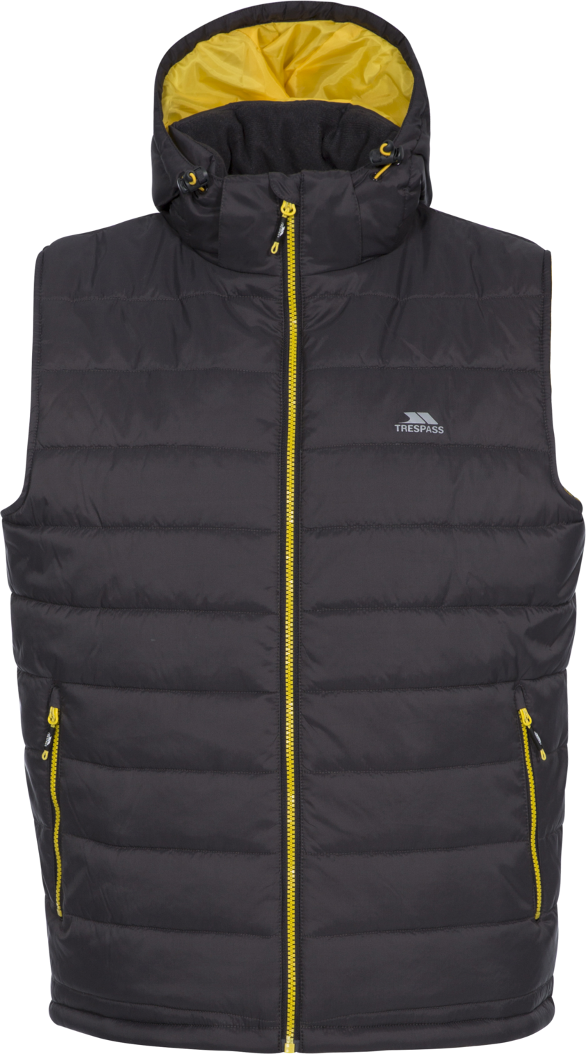 Trespass Franklyn - Male Padded Gilet Dark Grey