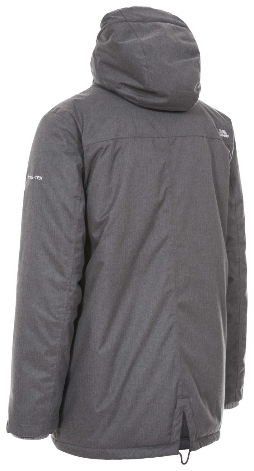Trespass Glover - Male Jkt Dark Grey Marl