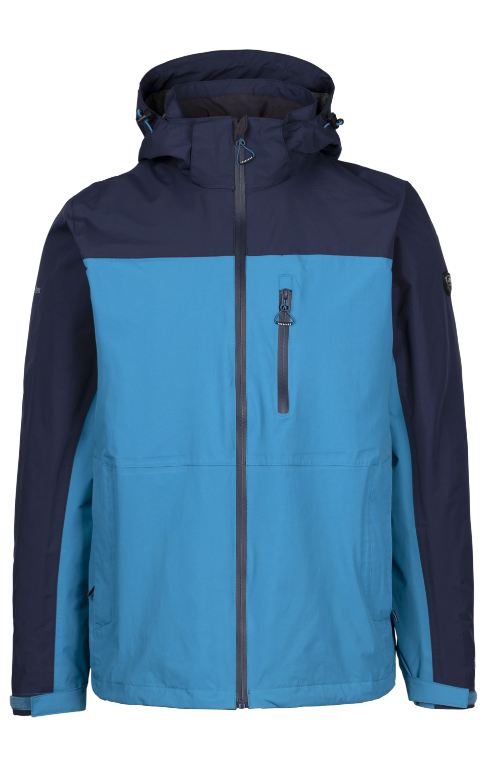Trespass Curbridge - Male Rain Jacket Bondi Blue