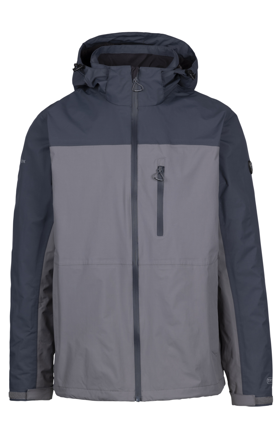 Trespass Curbridge - Veste de pluie Homme Storm Grey