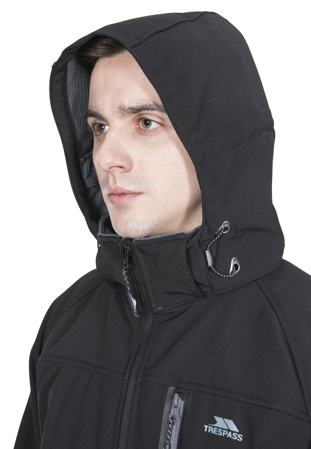Trespass Accelerator Ii – Herren Softshell Jkt Schwarz