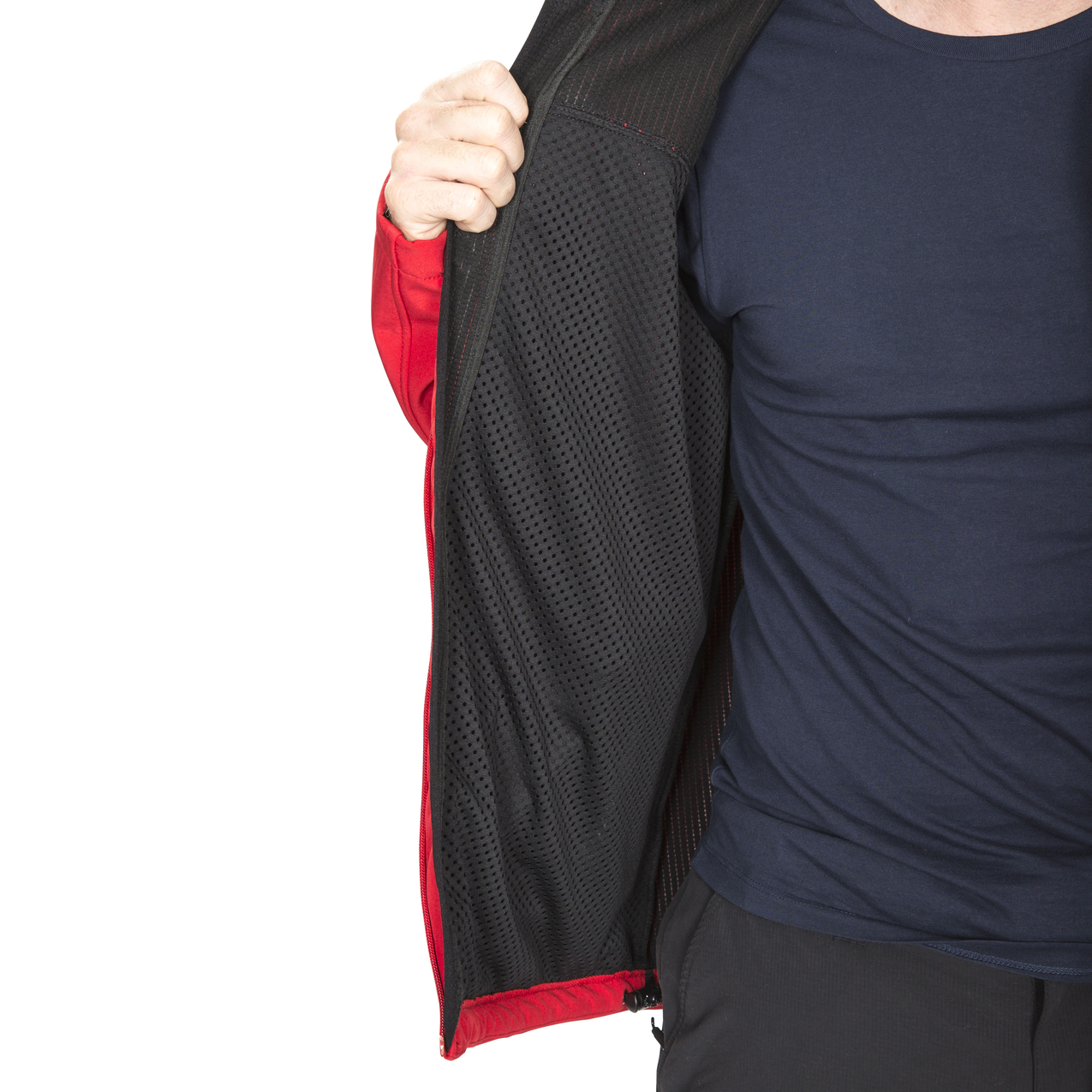 Trespass Accelerator Ii - Male Softshell Jkt Red
