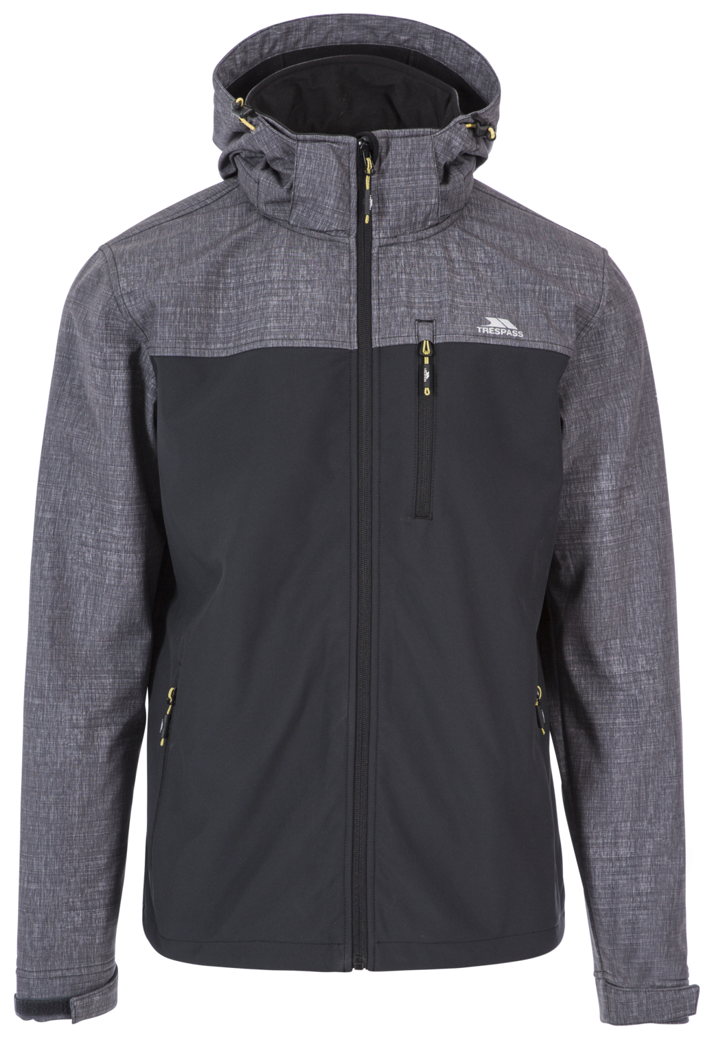 Trespass Abbott - Male Softshell Dark Grey Marl