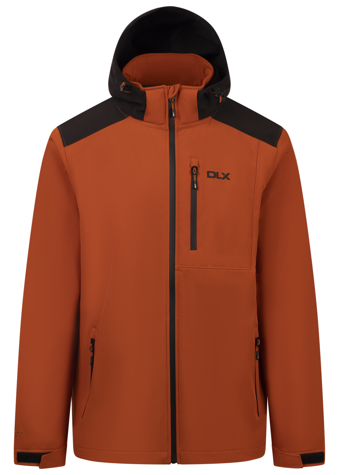 Dlx Durand - Pánska Softshellová bunda Dlx Burnt Orange