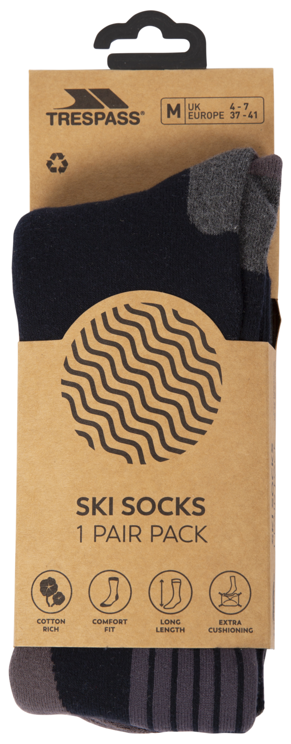 Trespass Hack - Male Ski Socks Navy