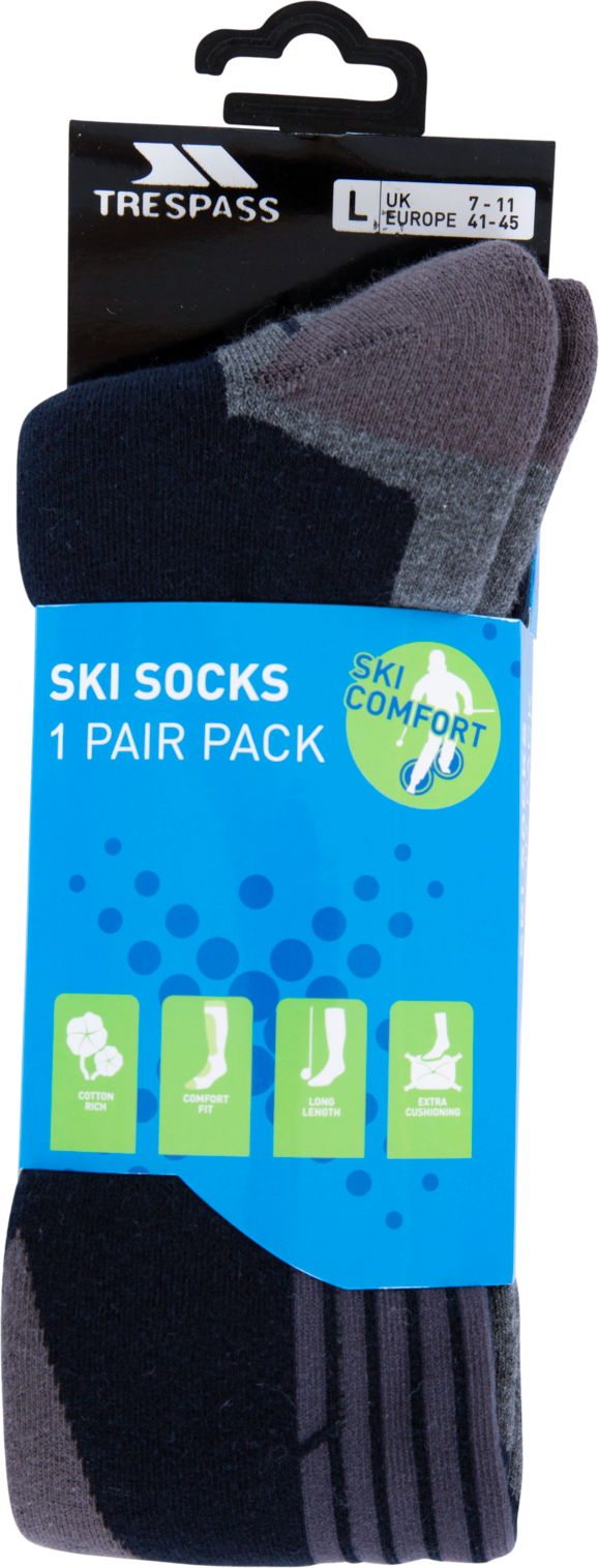Trespass Hack - Male Ski Socks Navy
