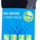 Trespass Hack - Male Ski Socks Navy
