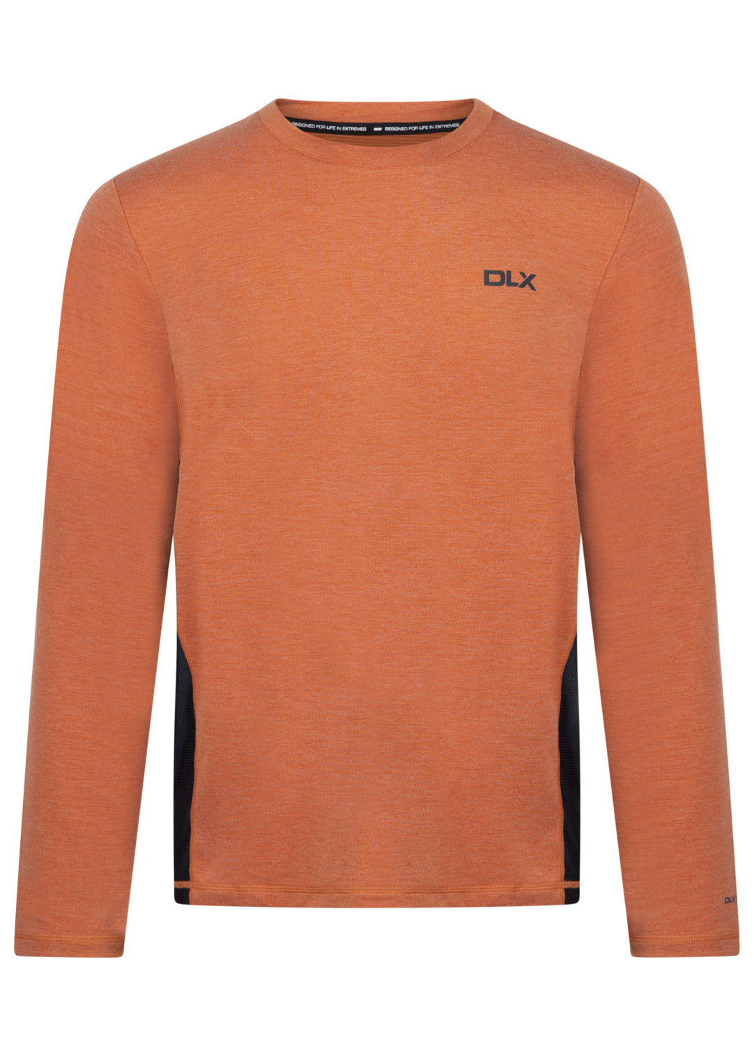 Dlx Charlie - Male Dlx Top Burnt Orange Marl