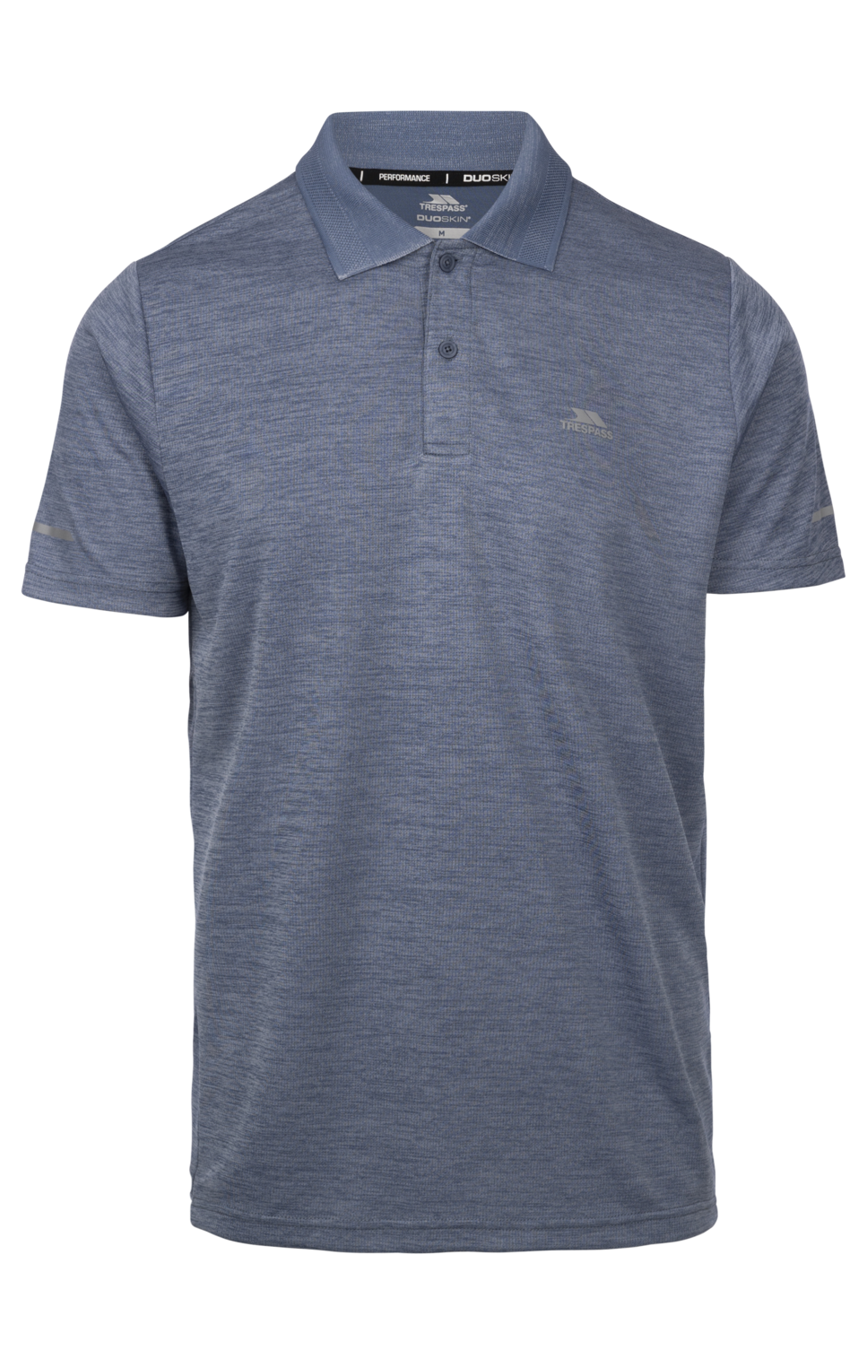 Trespass Mckay - Man Active Polo Indigo Tone Marl