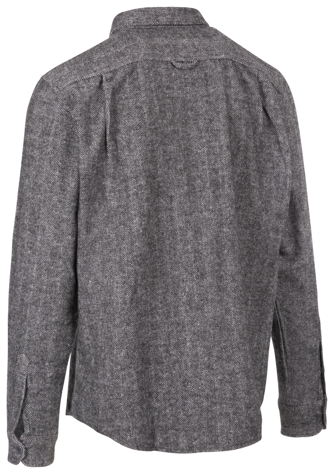 Trespass Potsgrove - Male Casual Shirt Grey Herringbone