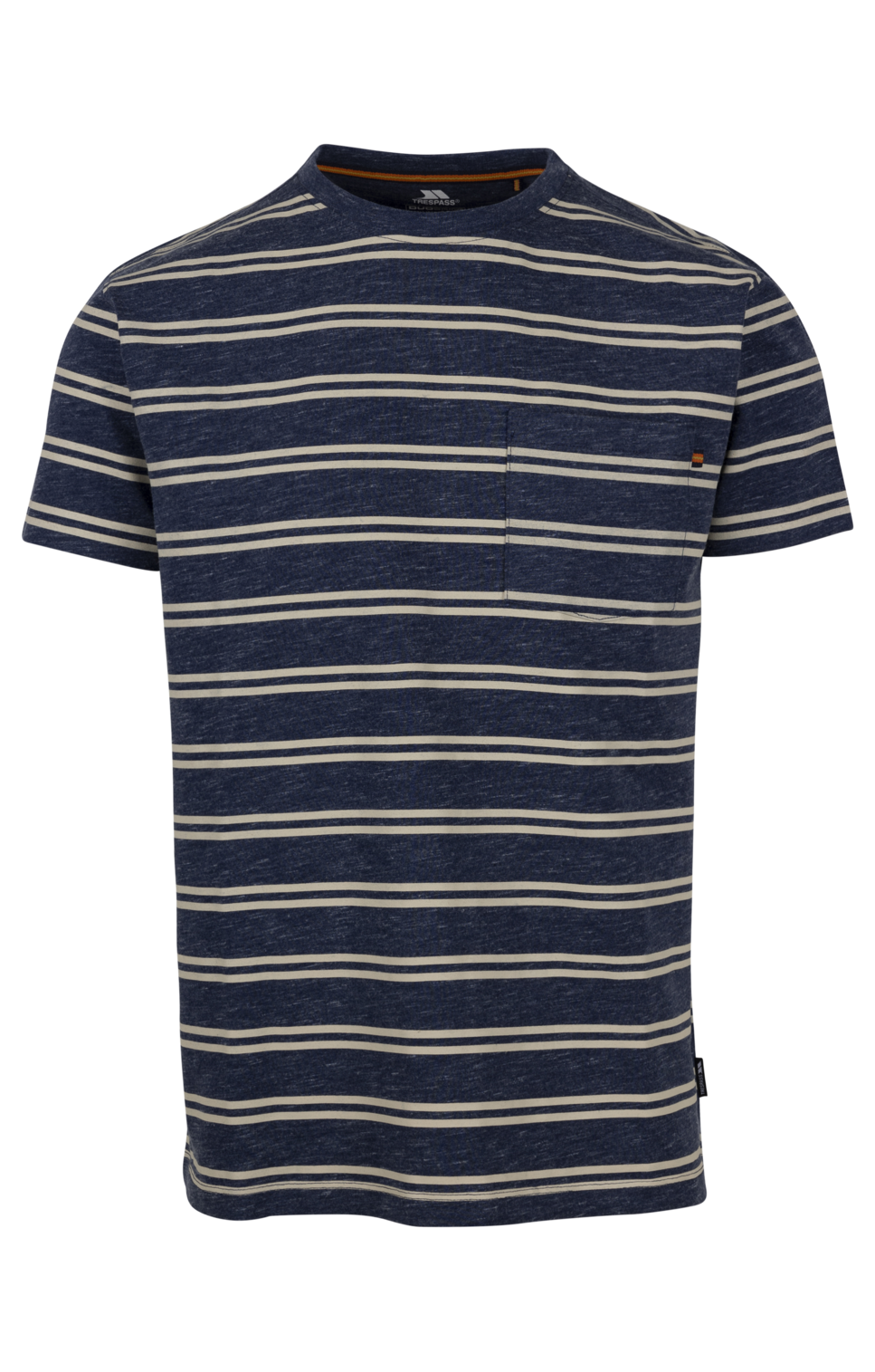 Trespass Vellore- Male Casual Printed Tshirt Navy