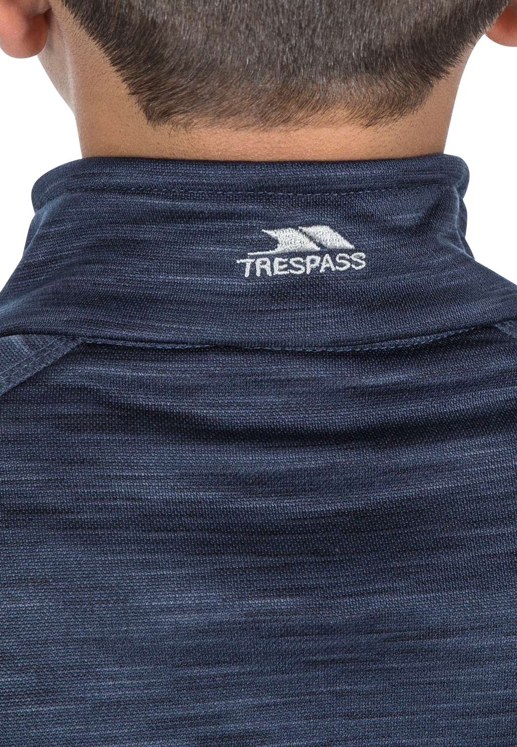 Trespass Edvin - Forro polar para hombre At200 Navy Marl