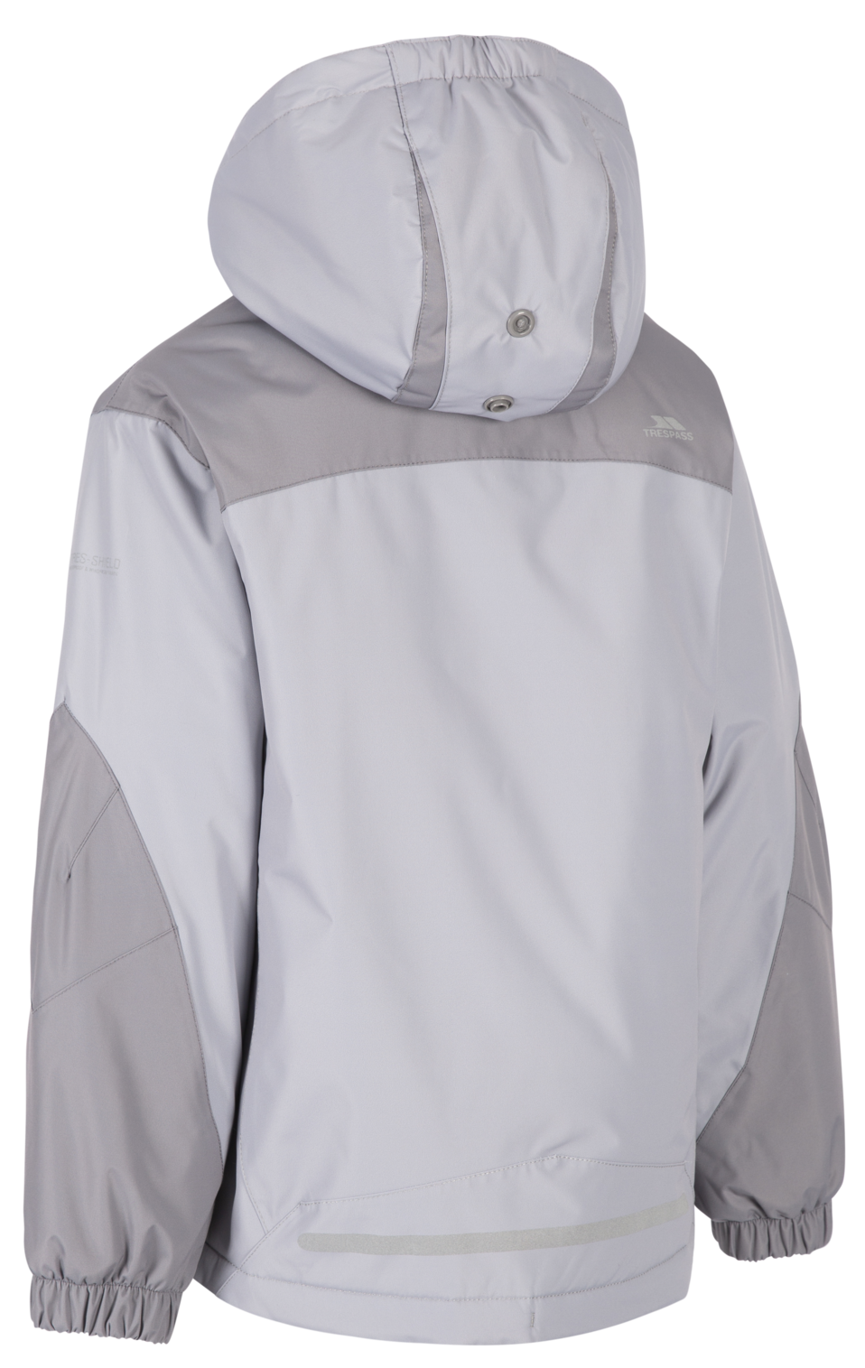 Trespass Launch - Kids Rain Jkt Tp50 Platinum 9/10