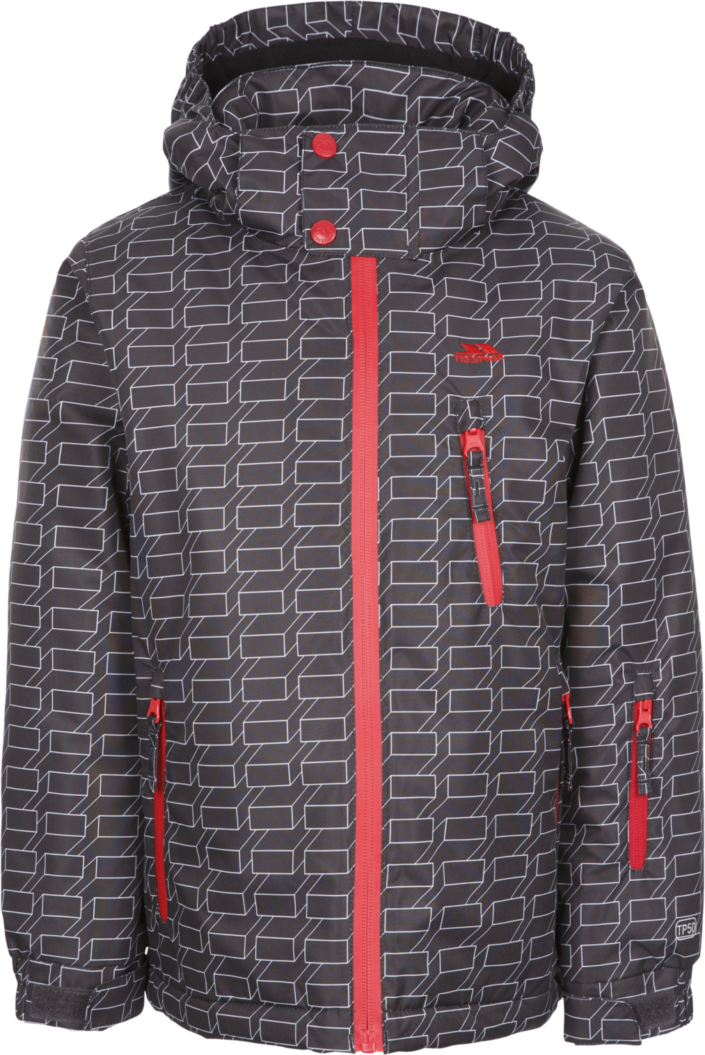 Trespass Minor - Male Ski Jacket Tp50 Dark Grey 11/12