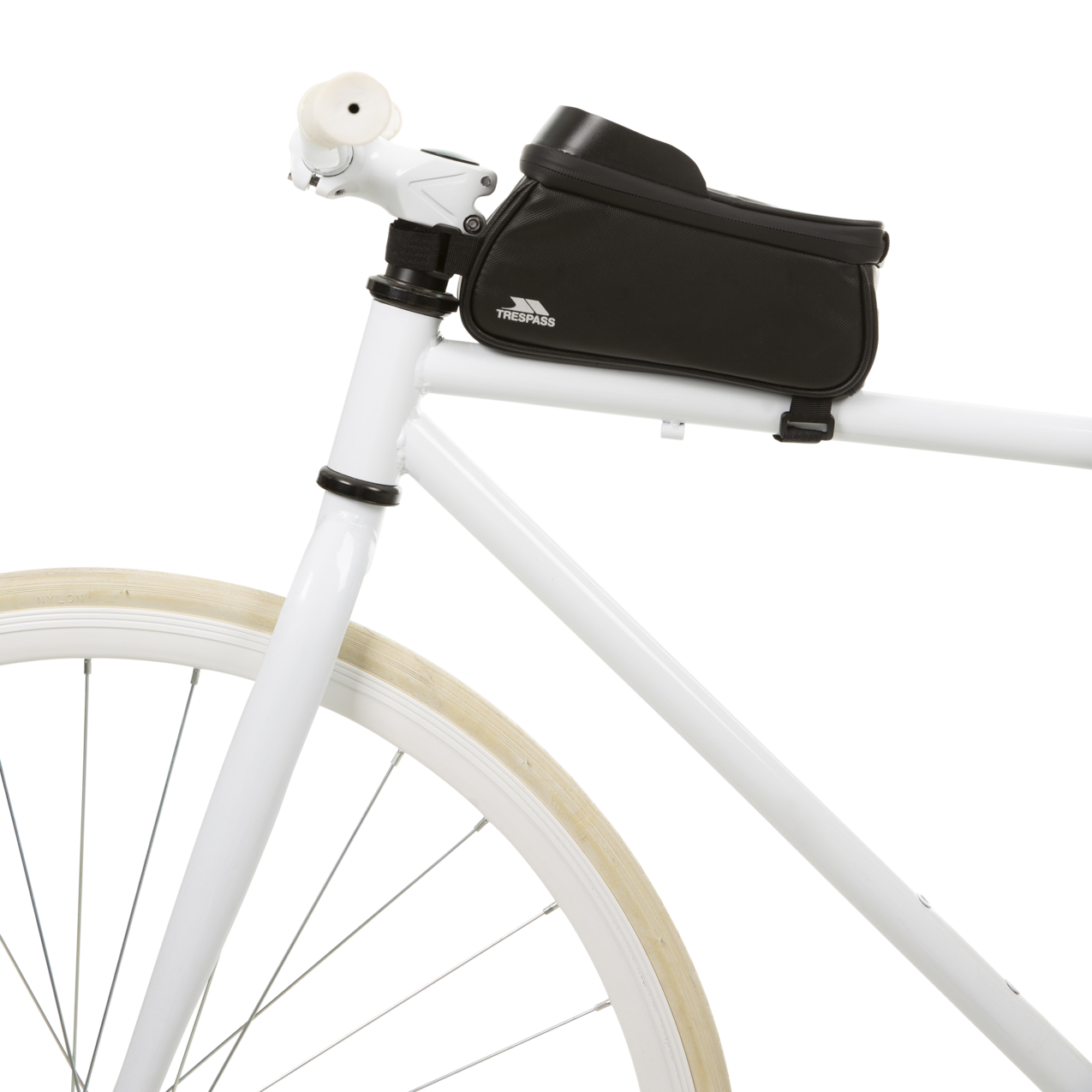 Trespass Frame Ride - Geantă pentru cadru de bicicletă neagră