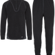 Trespass Thriller - B unisex M/fleece Base Layer Black X