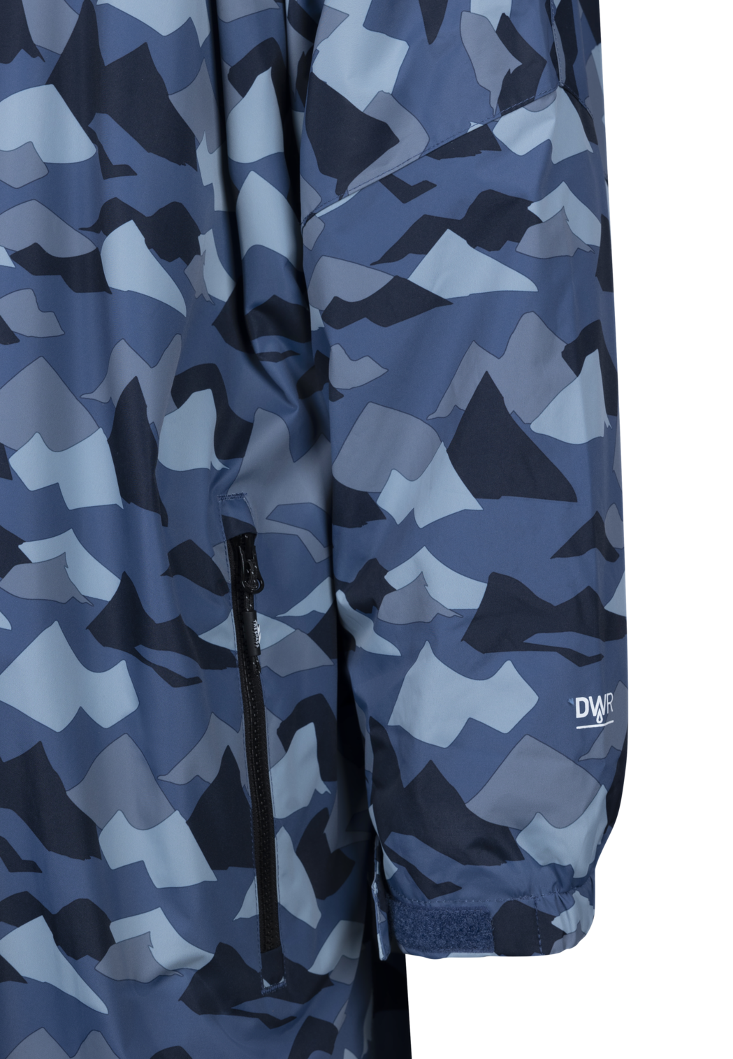 Trespass Hudsan - Palton uscat pentru adulți Camo albastru