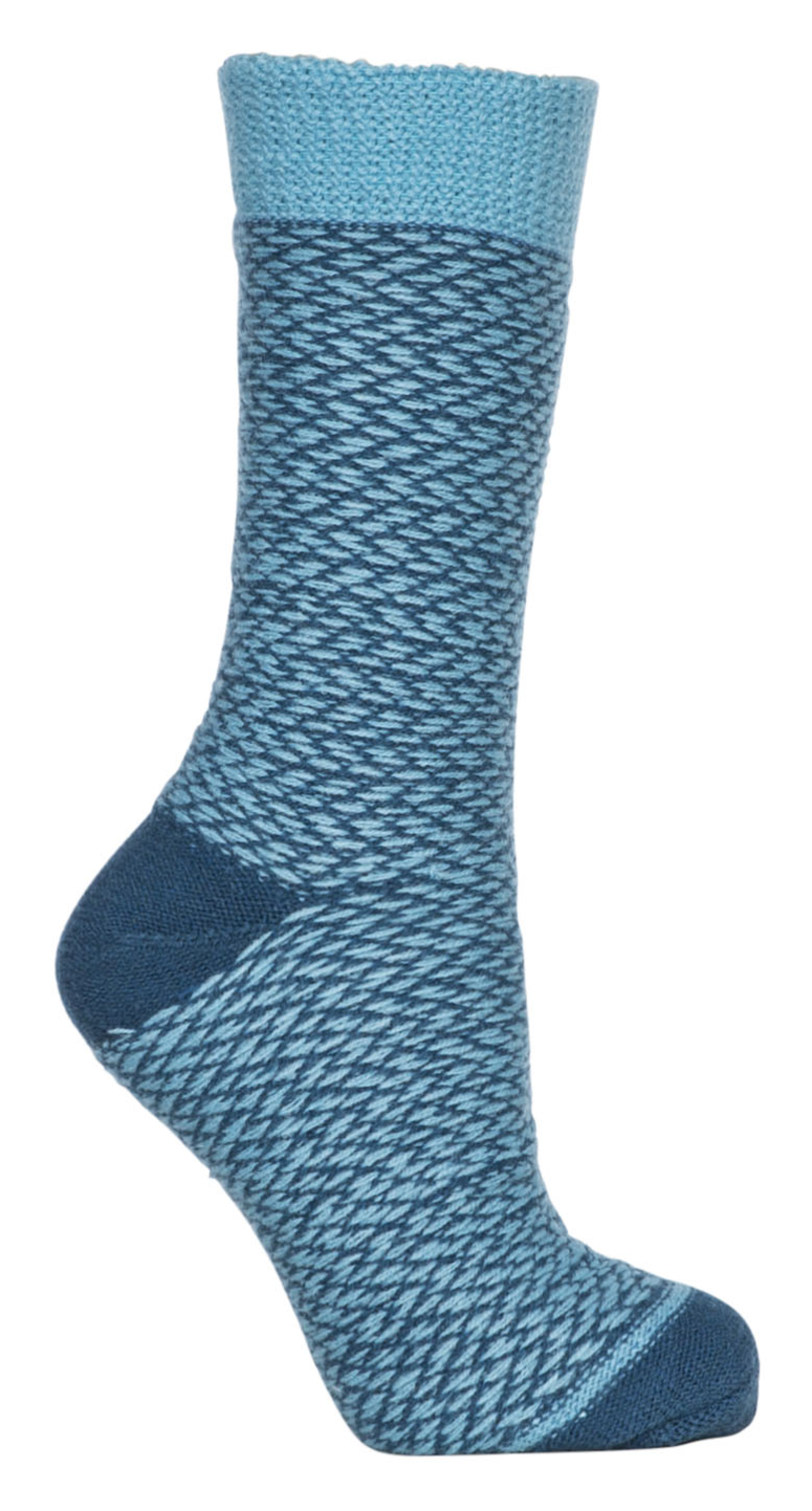 Trespass Thermski - Tog Rated Ultra Thick Terry Lined Sock Nordic Stripe