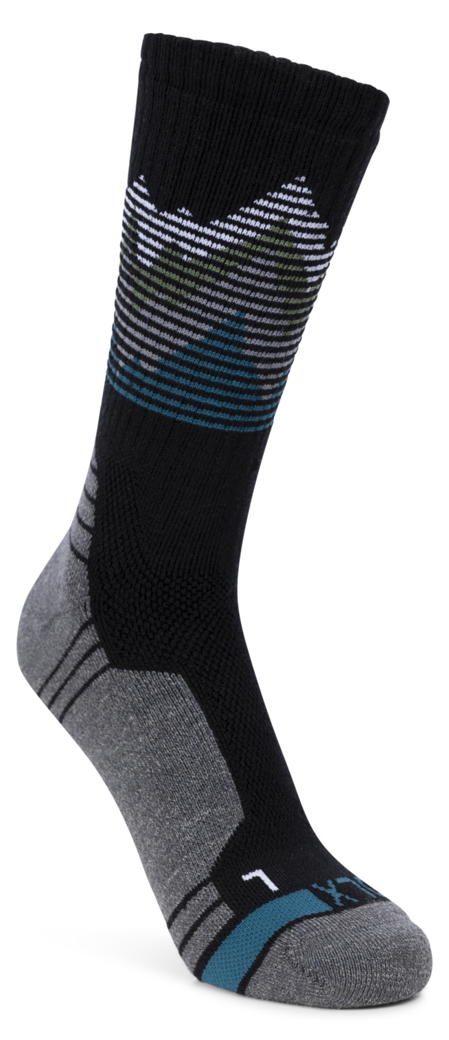 Dlx Hilliard - Dlx Trekking Socks Dark Grey Marl