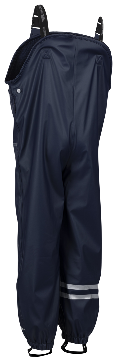 Trespass Raining – Unisex-Kinder-Regenbekleidungshose Tp50 Navy
