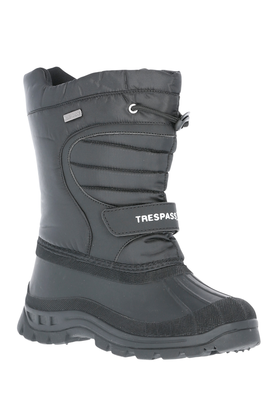 Trespass Dodo - Scarpone da neve unisex per bambini Nero