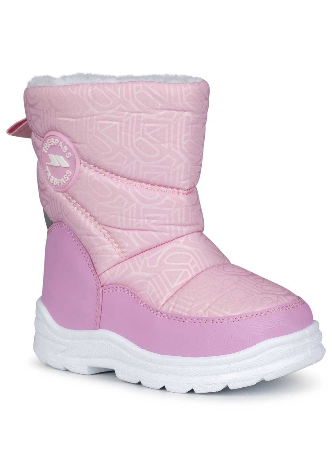 Trespass Snowflake - Unisex Snowboot Pink