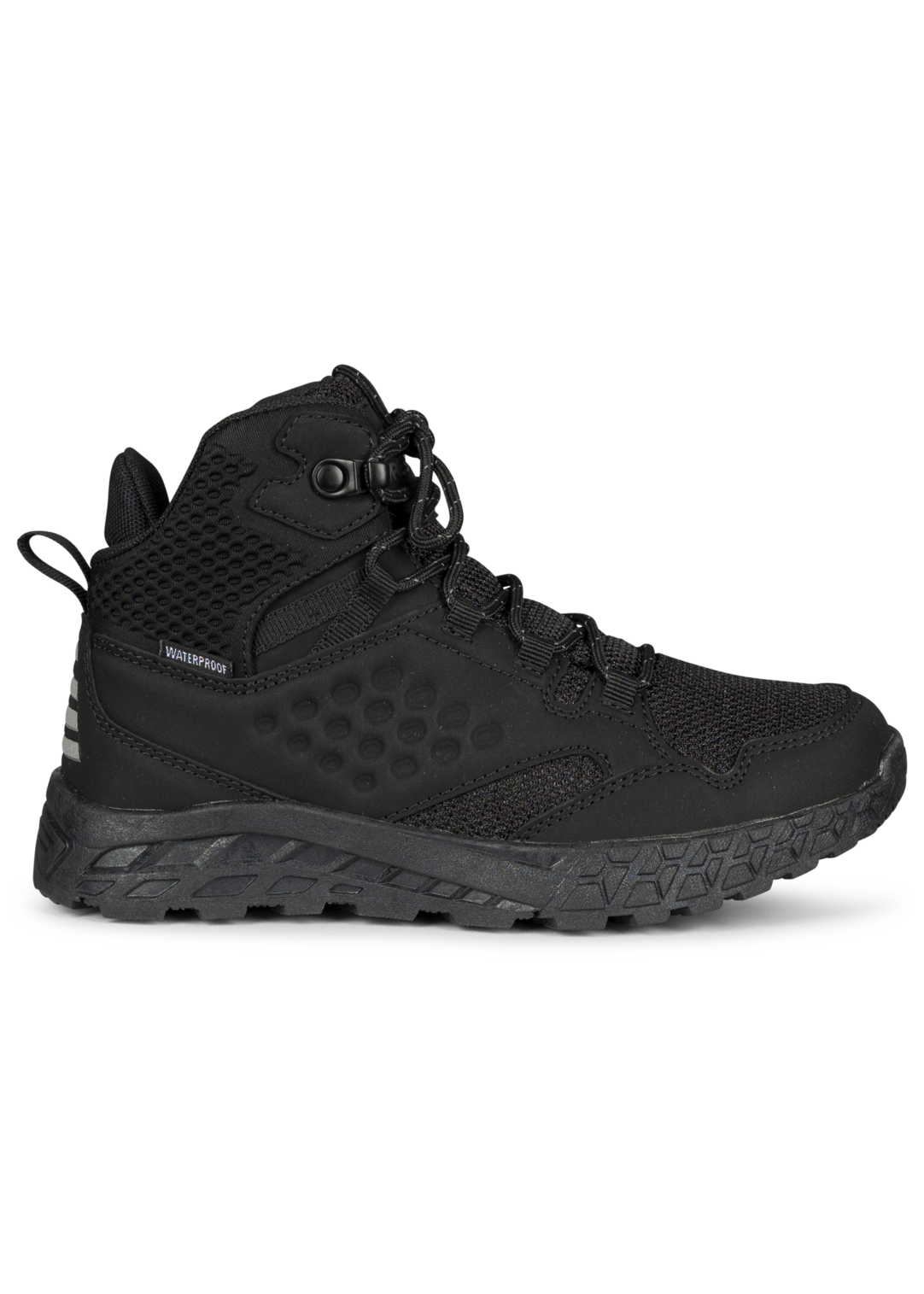 Trespass Rex - Bota alta impermeable unisex negra