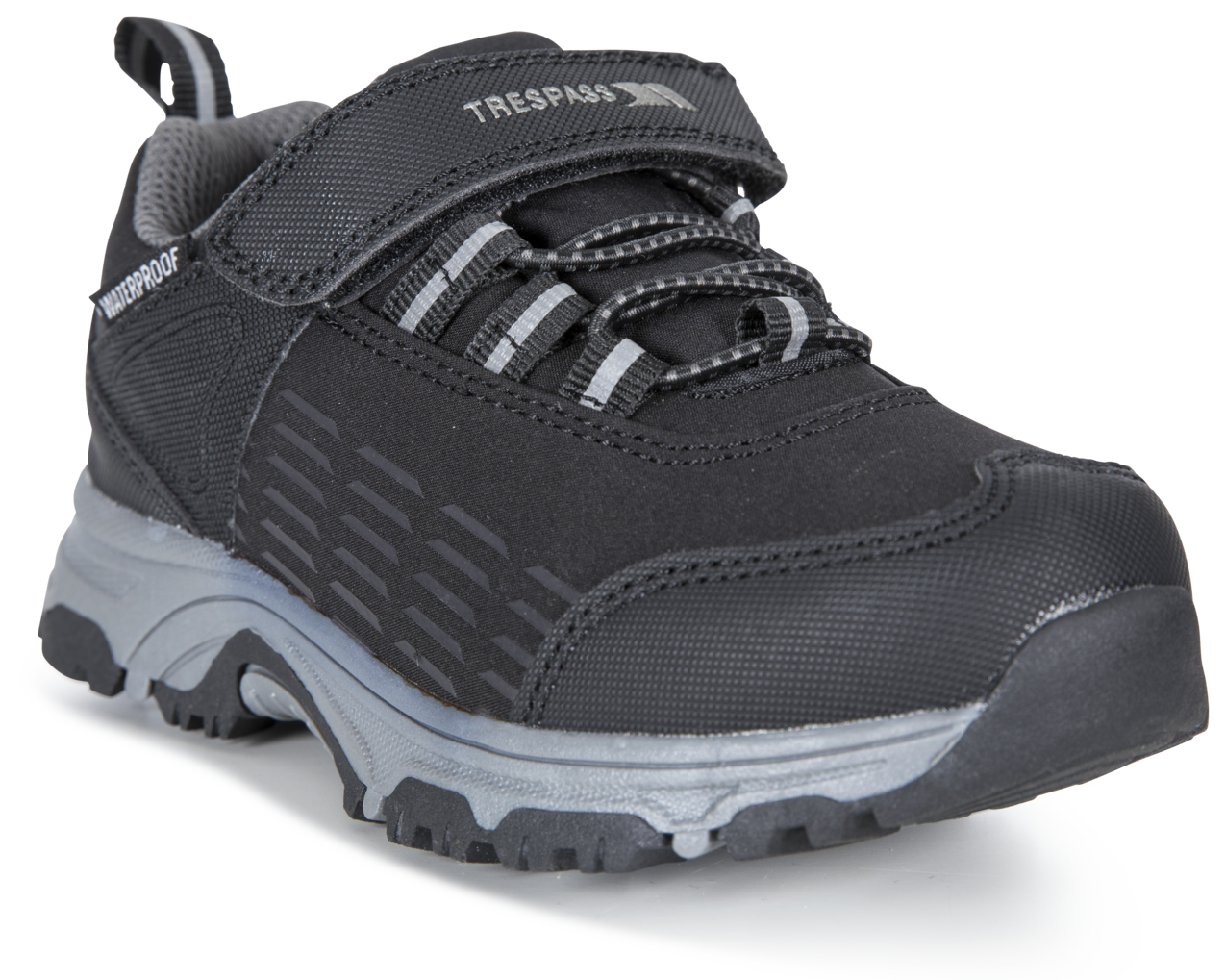 Trespass Harrelson Low Cut – Kindertrainer Schwarz